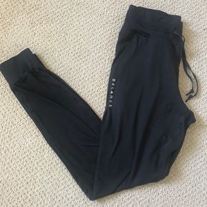 Balance Athletica black joggers